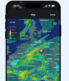 See the weather move.